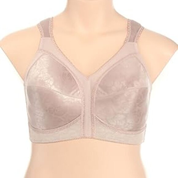 Playtex Bra 18 Hour Ultimate Shoulder Comfort Wirefree Bra - size 36DD in Toffee - Picture 2 of 3